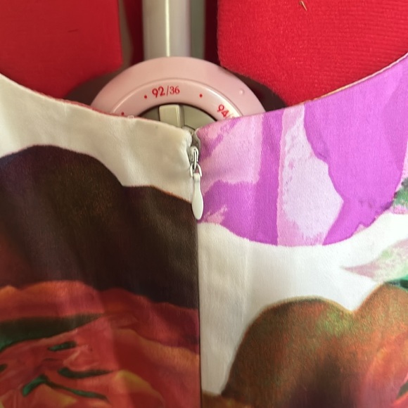 Calvin Klein Floral Midi Teacup Dress - Picture 7 of 9